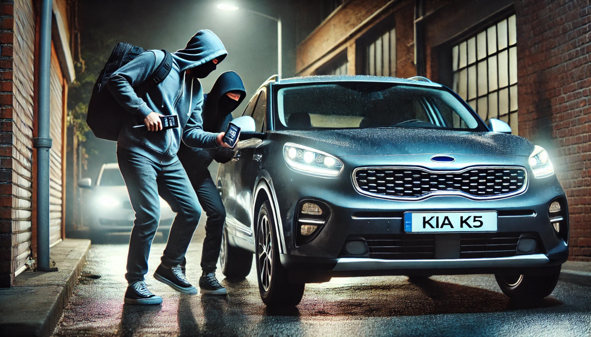 Как угоняют KIA K5